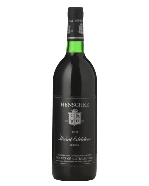 1988 Henschke Mount Edelstone Shiraz 750ml Minor Label Damage, Base of Neck