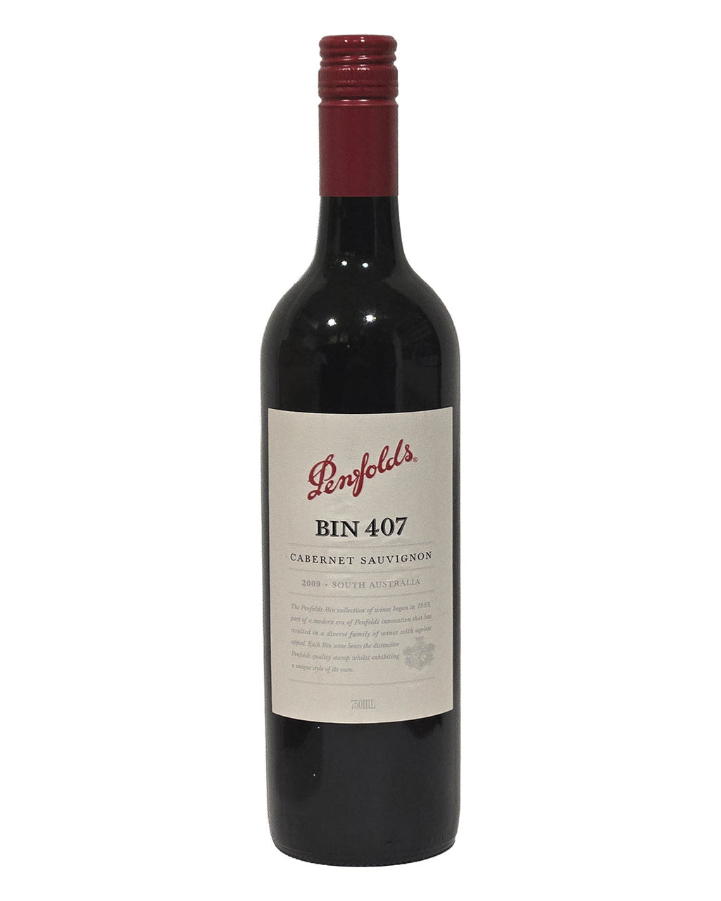 2009 Penfolds Bin 407 Cabernet Sauvignon 750ml