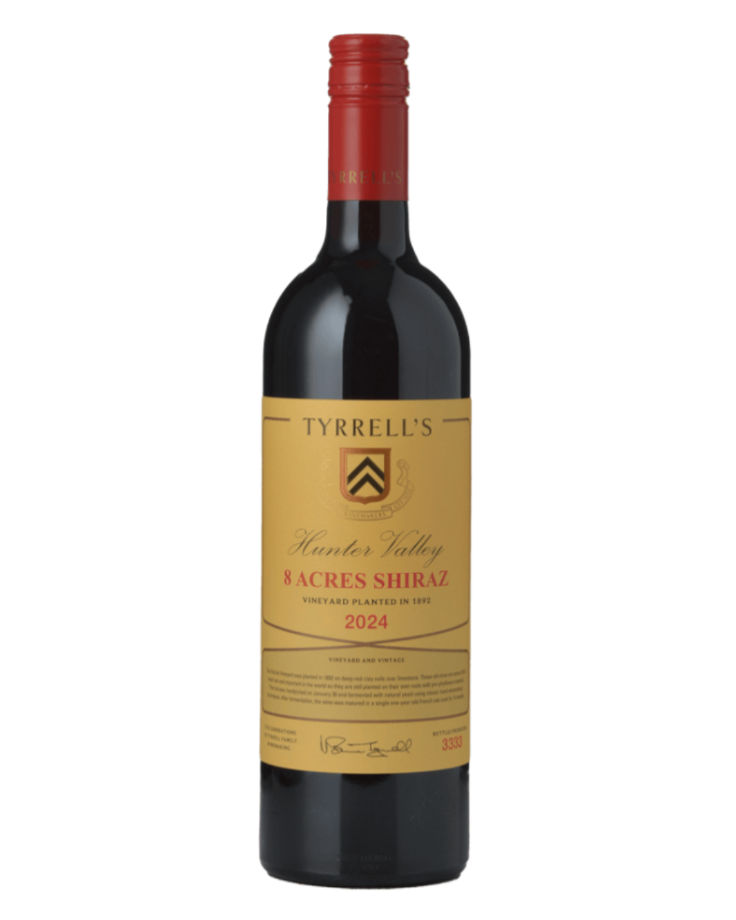 2024 Tyrrell's 8 Acres Shiraz 750ml